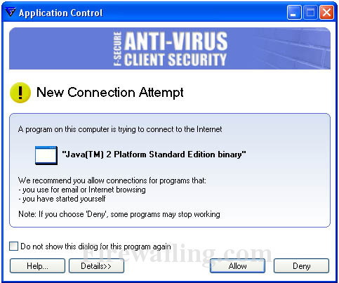 f secure alert