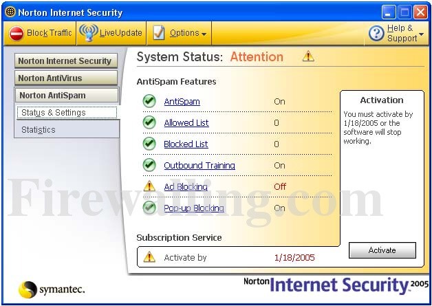 nortoninternetsecurity2005 mm