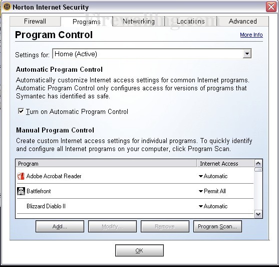nortonpersonalfirewall addprogram4