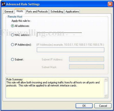 sygatepersonalfirewallpro hosts