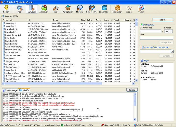 server kredi