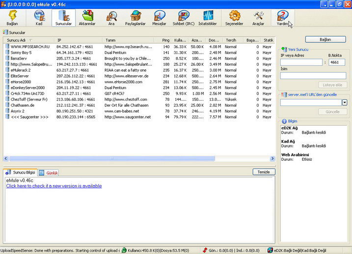servers