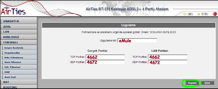 airties rt103 emule