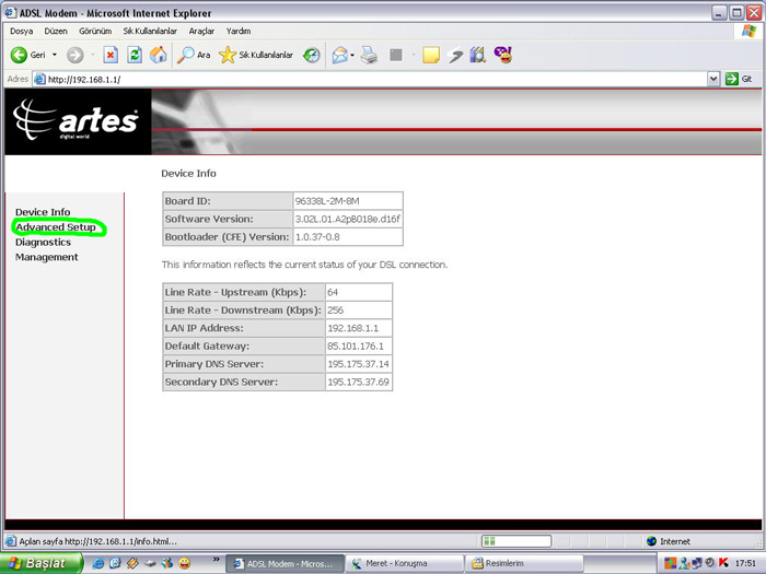 apache ae dsl artes root