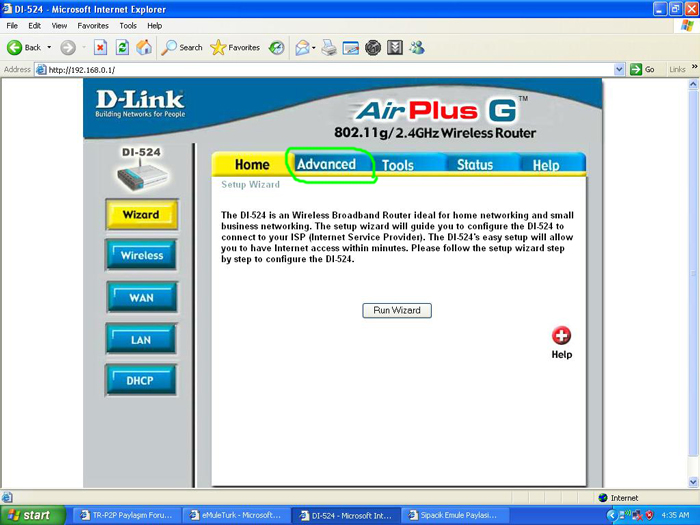 d link502tv1 home