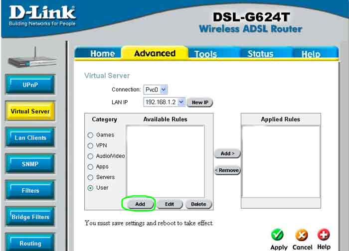 d link604 user