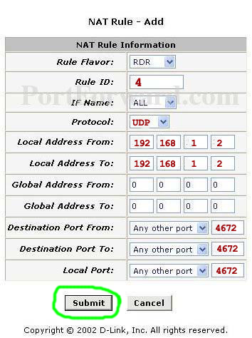 datronrta230 udp