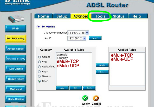 dlink500g dsl 502tv1 14