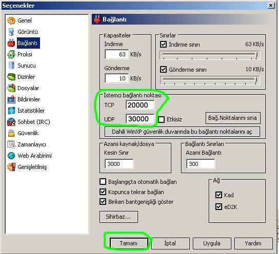 sg1500 tcp udp
