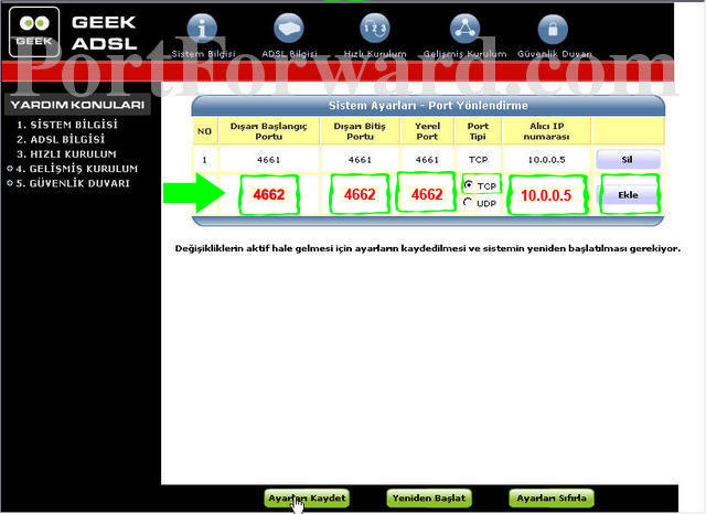 fritz!box7050 q31 4 tcp