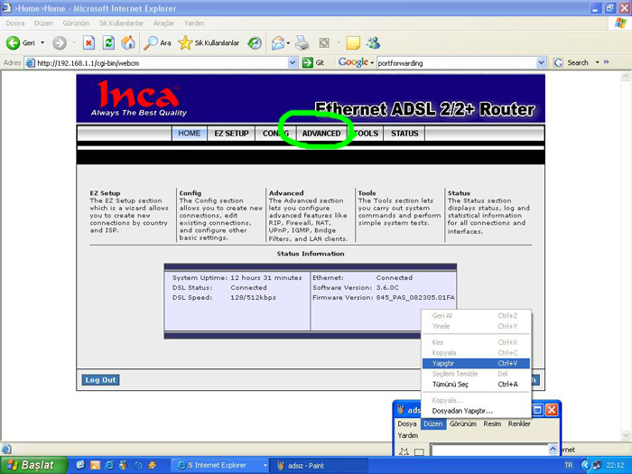 incaim104 inca254 home