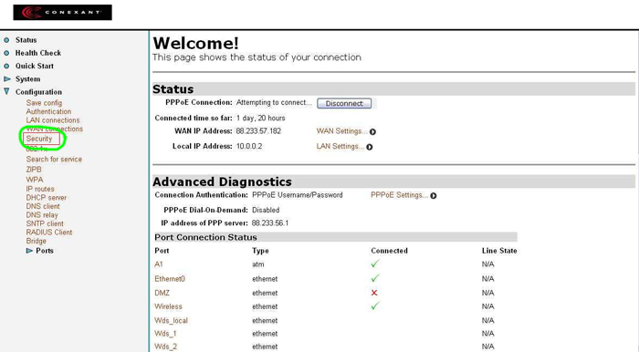 lp al2014p security