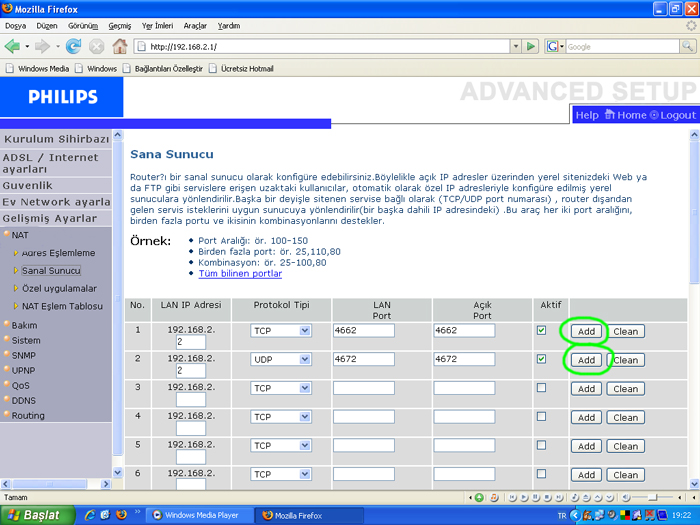t263r4u modem sanalsunucu