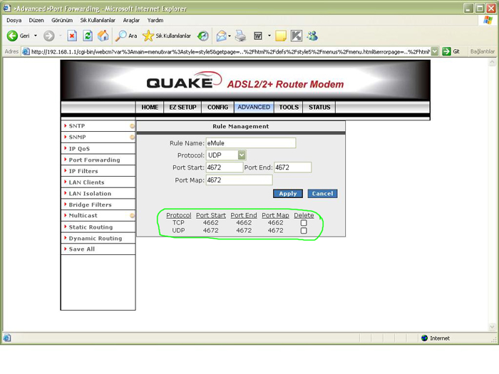 pq m 1010 tcp udp