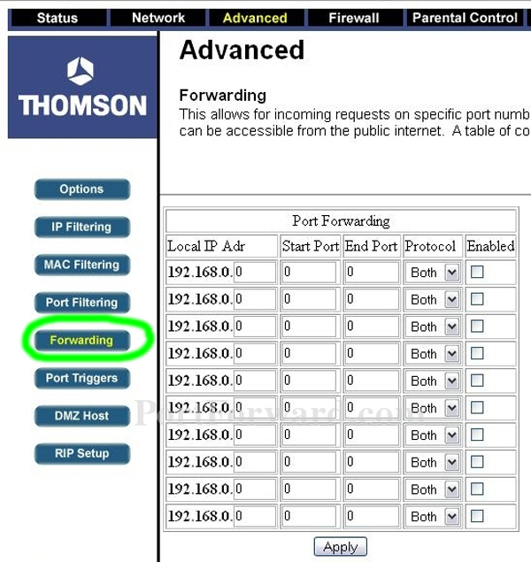 tecom1021 advanced