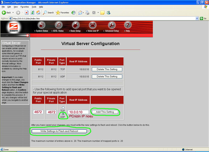 usr9106 udp