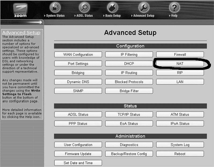 zoomx5 5554 advancedsetup