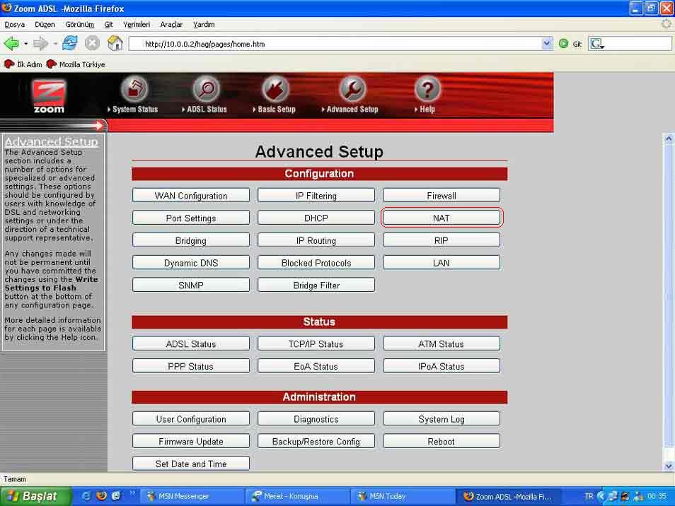 zoom 5554a advancedsetup